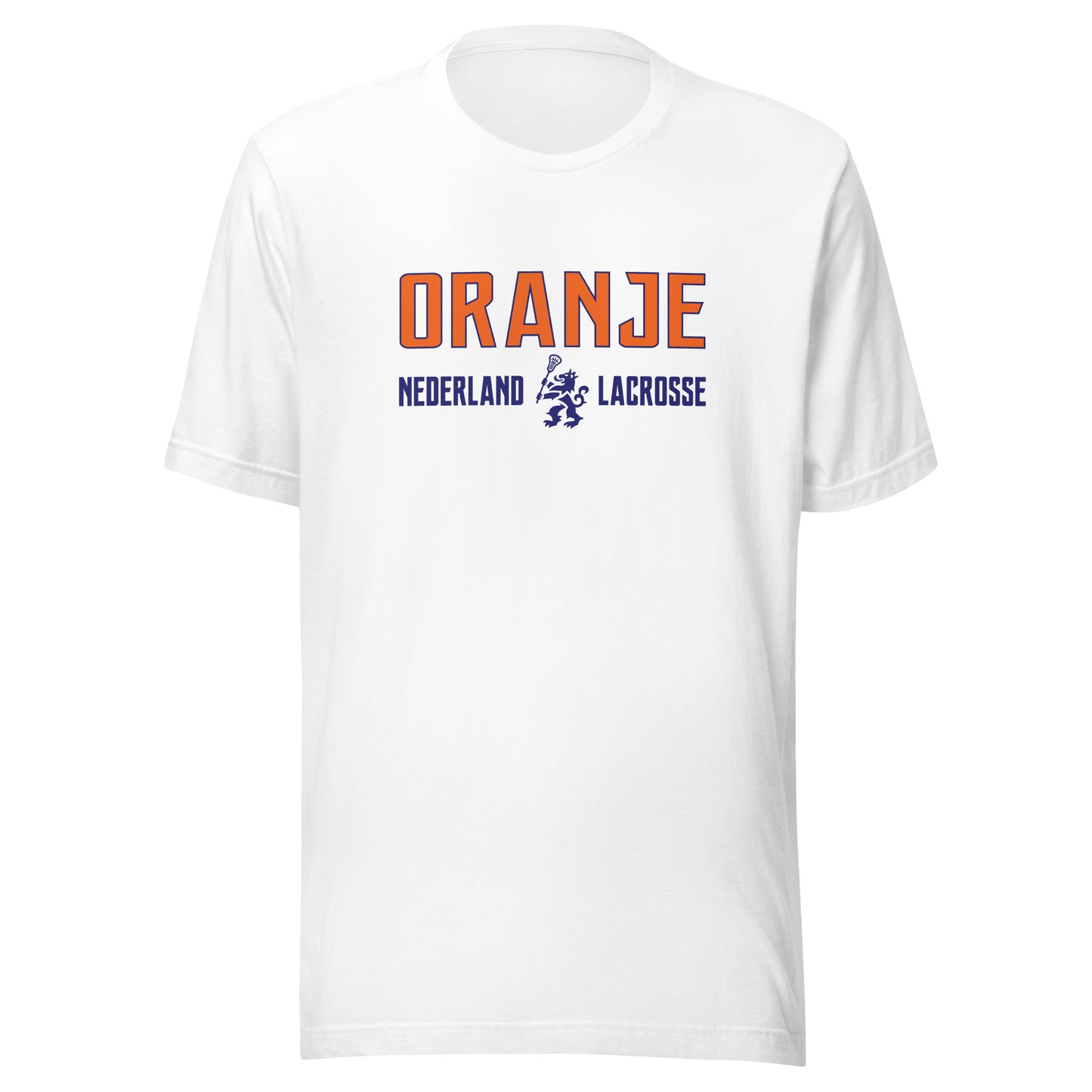 Adult Netherlands Lacrosse Bella + Canvas T-shirt