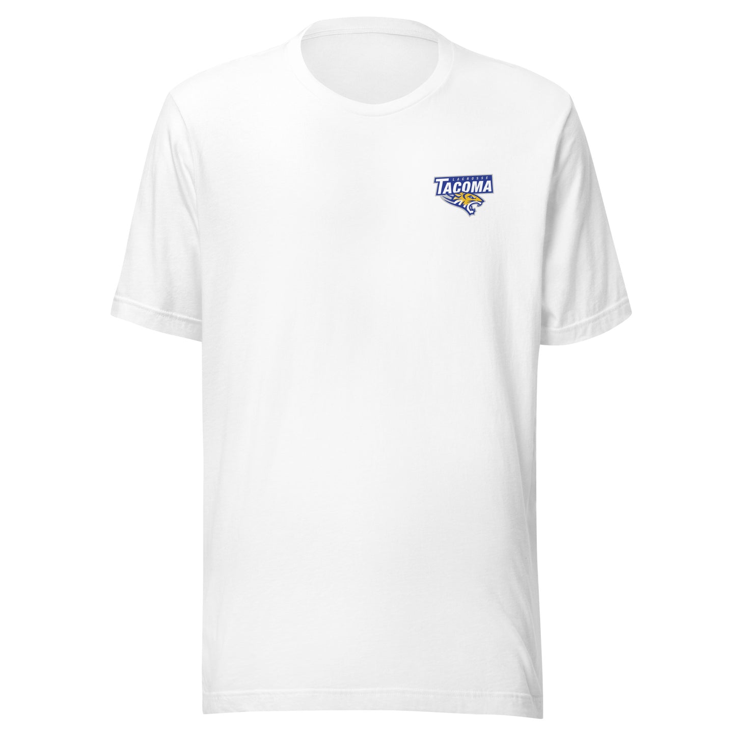 Adult Tacoma Tigers Lacrosse Bella + Canvas T-shirt