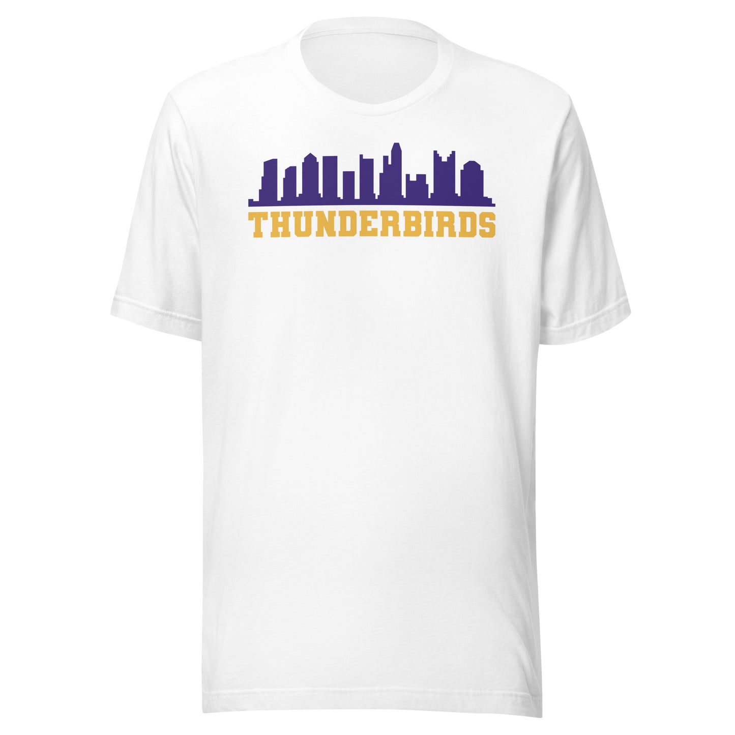 Adult Thunderbirds Hockey Bella + Canvas T-shirt