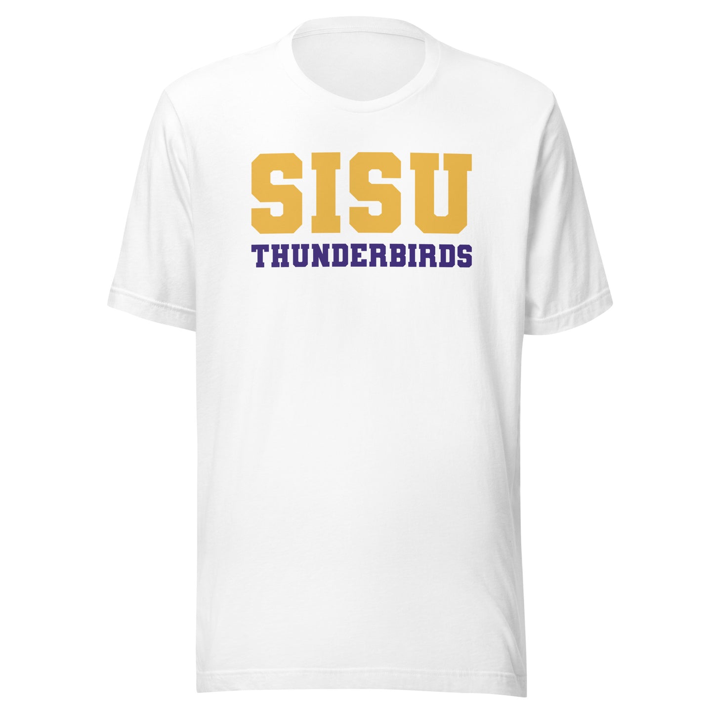 Adult Thunderbirds Hockey Bella + Canvas T-shirt