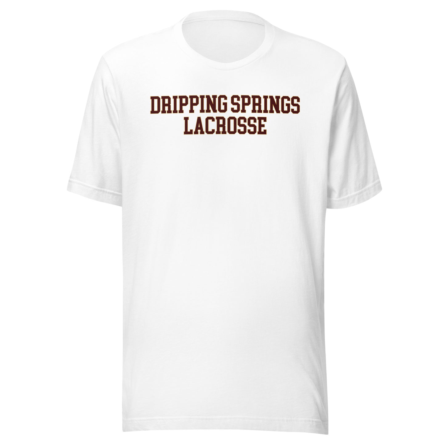 Adult Drip Tigers Lacrosse Bella + Canvas T-shirt