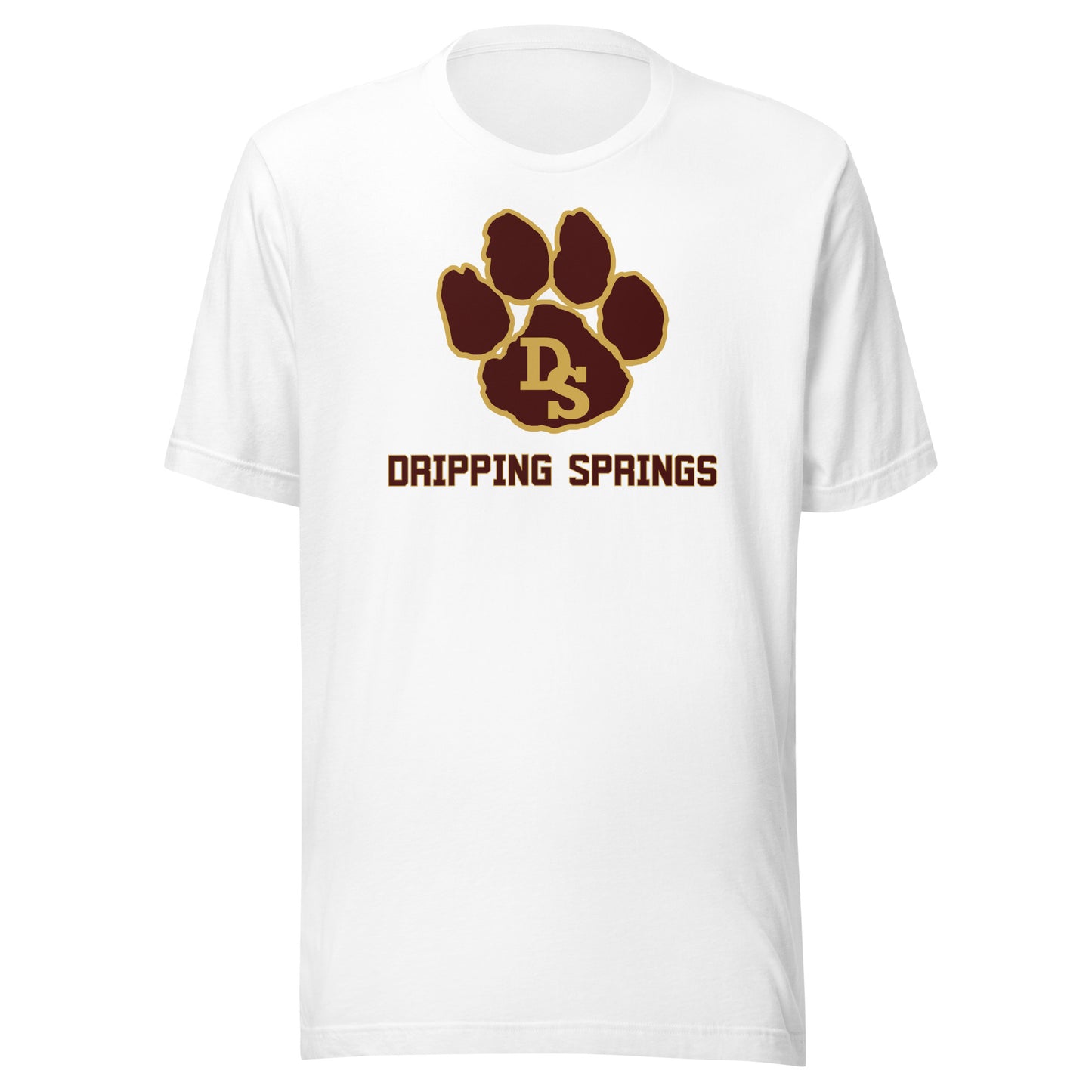 Adult Drip Tigers Lacrosse Bella + Canvas T-shirt
