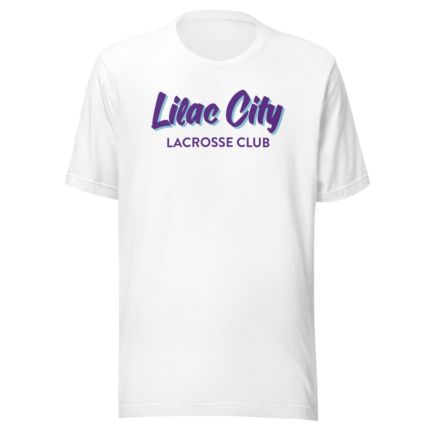 Adult Lilac City Lacrosse Bella + Canvas T-shirt