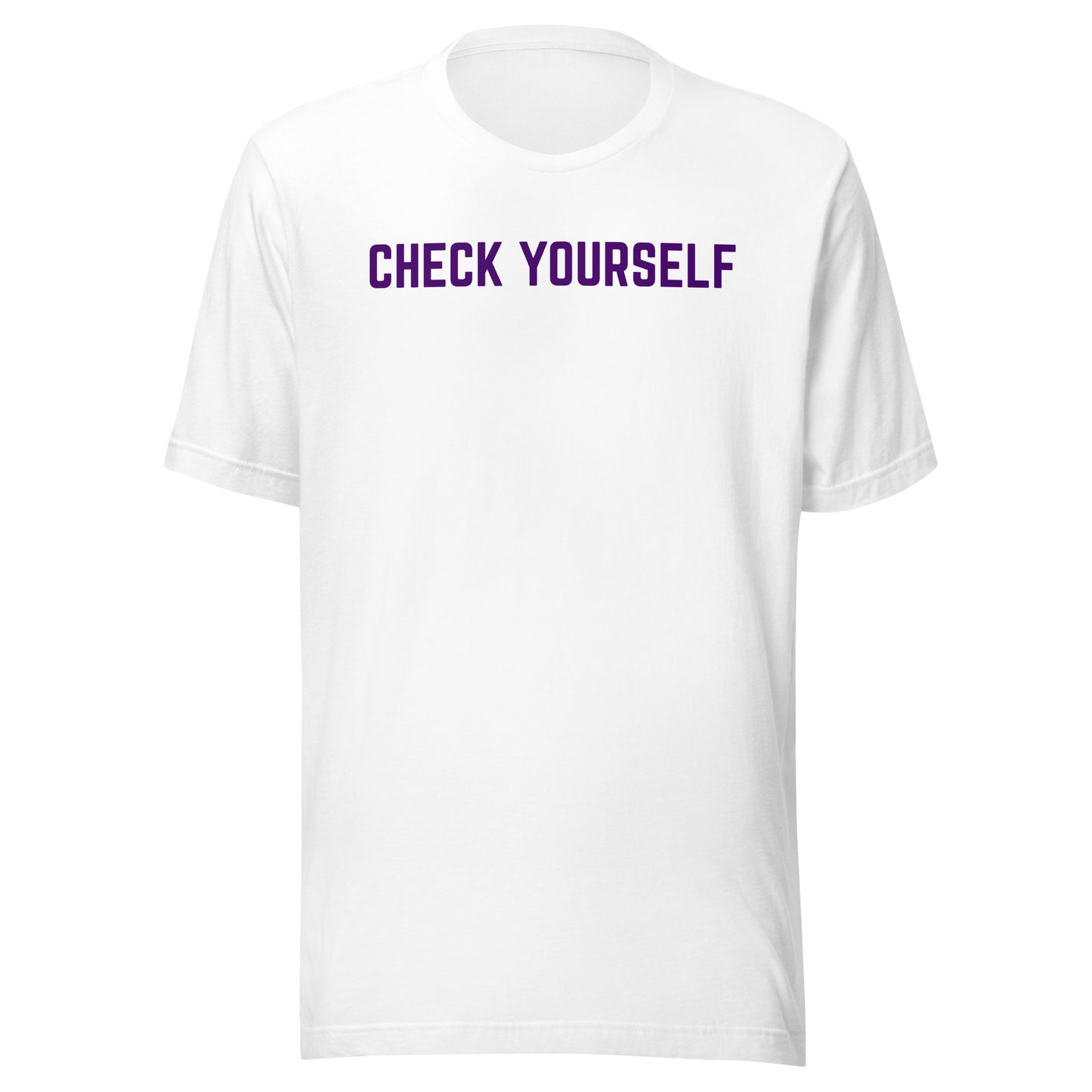 Adult Tiger Lax Bella + Canvas T-Shirt | Check Yourself