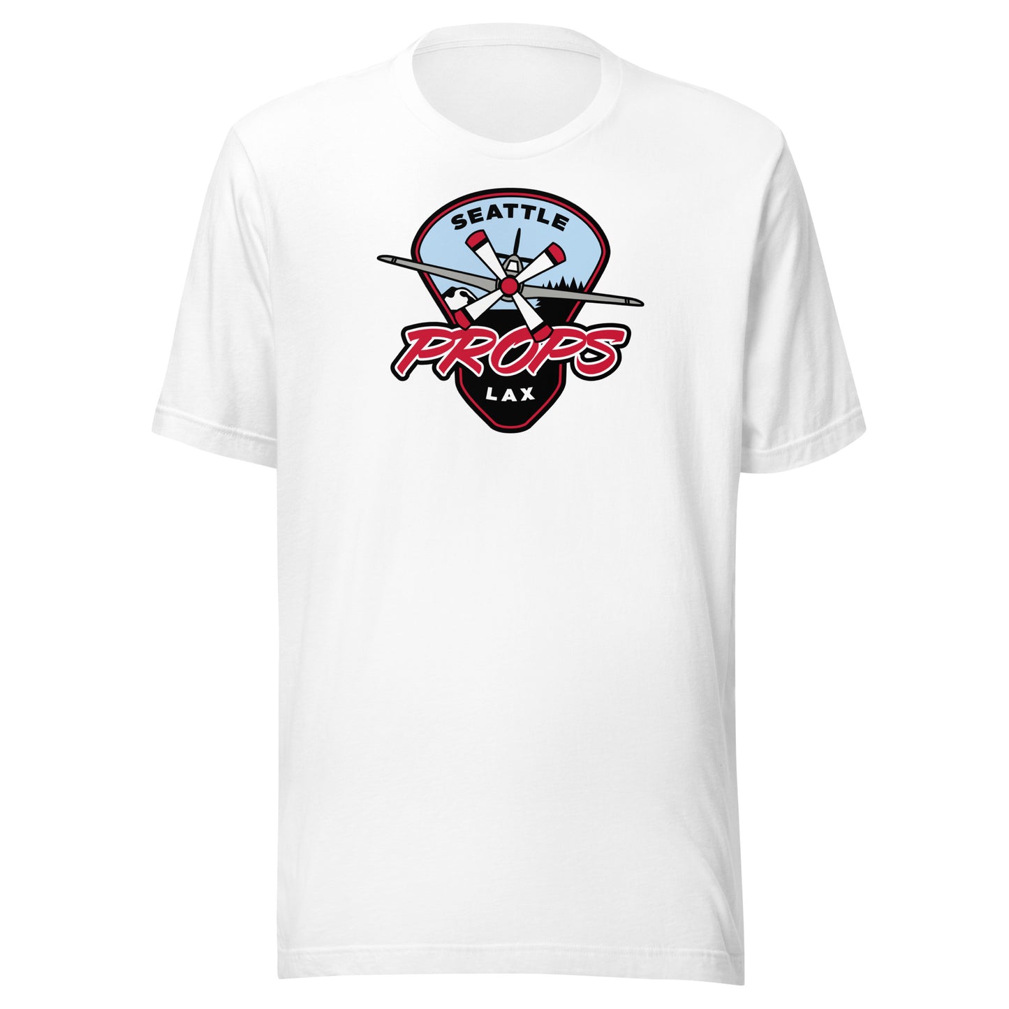 Adult Seattle Props Lacrosse Bella + Canvas T-Shirt