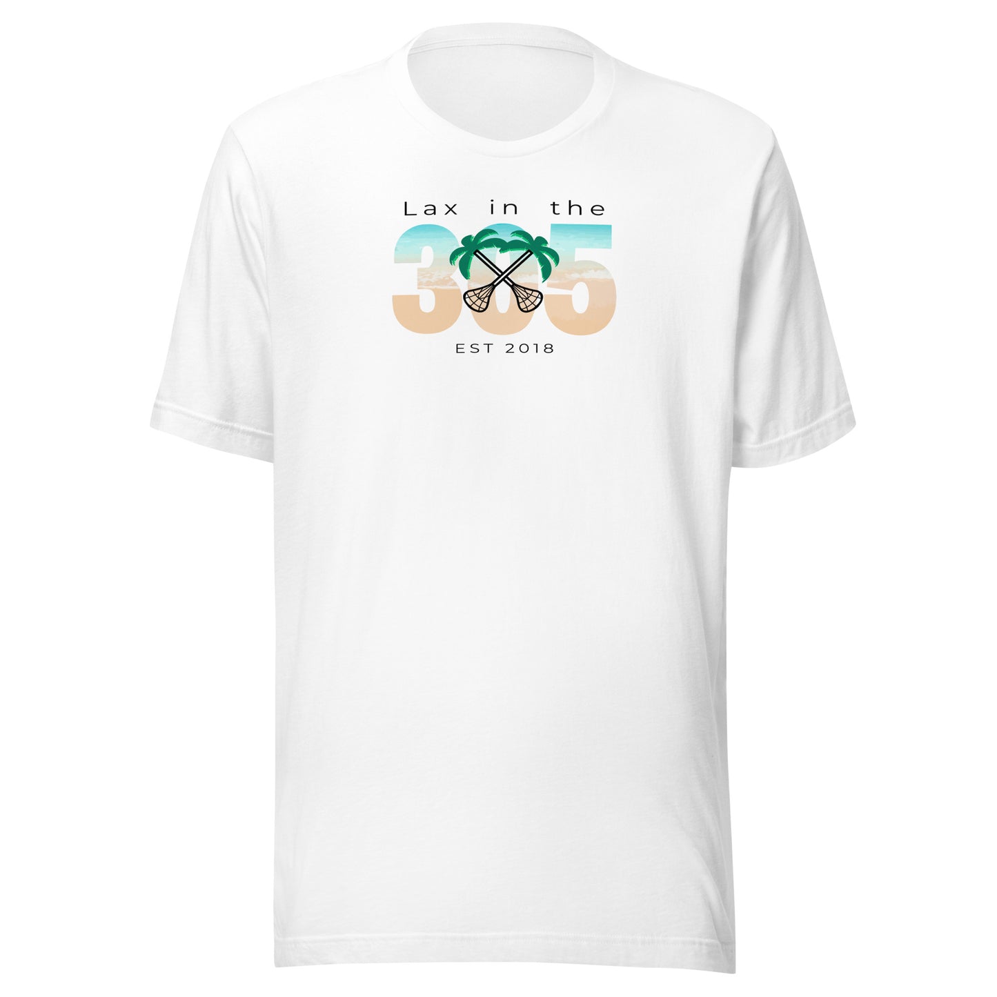 Adult Lax in the 305 Bella + Canvas T-Shirt
