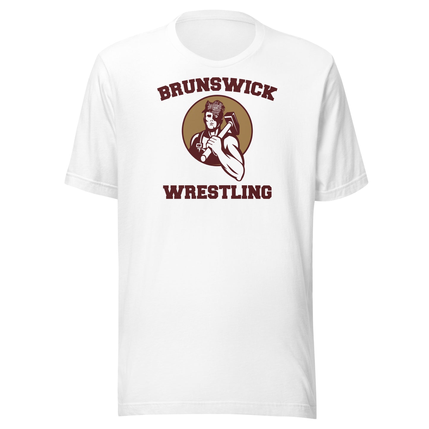 Adult BJR Bella + Canvas Wrestling T-shirt