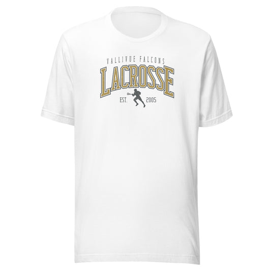 Adult Vallivue Lacrosse Bella + Canvas T-shirt