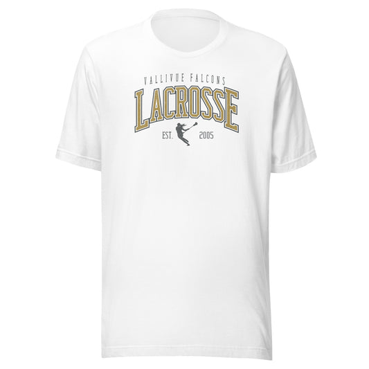 Adult Vallivue Lacrosse Bella + Canvas T-shirt