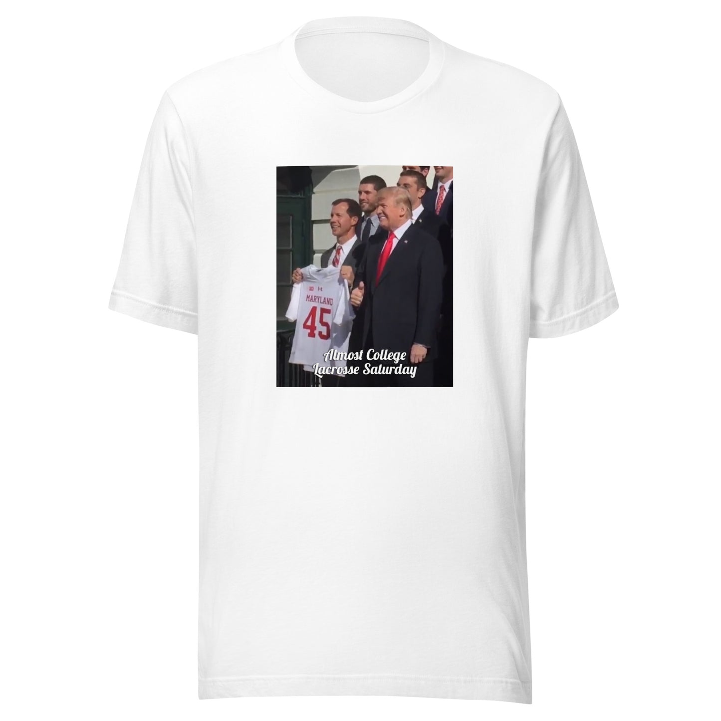 Adult No Context Lacrosse B+C T-shirt