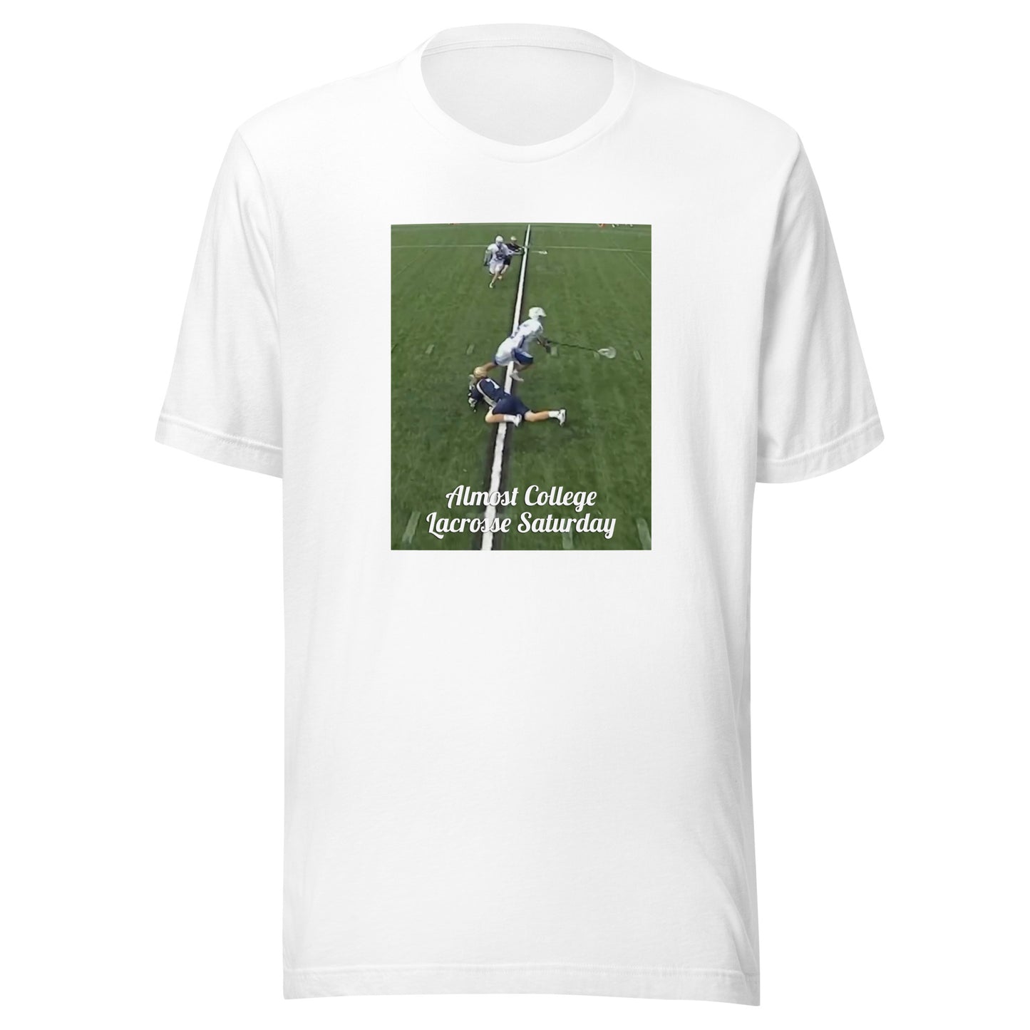 Adult No Context Lacrosse B+C T-shirt