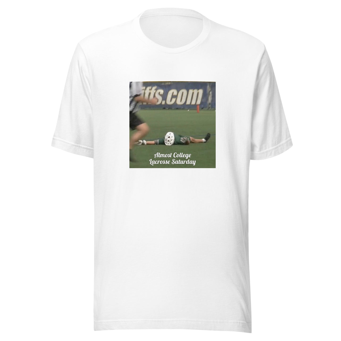 Adult No Context Lacrosse B+C T-shirt