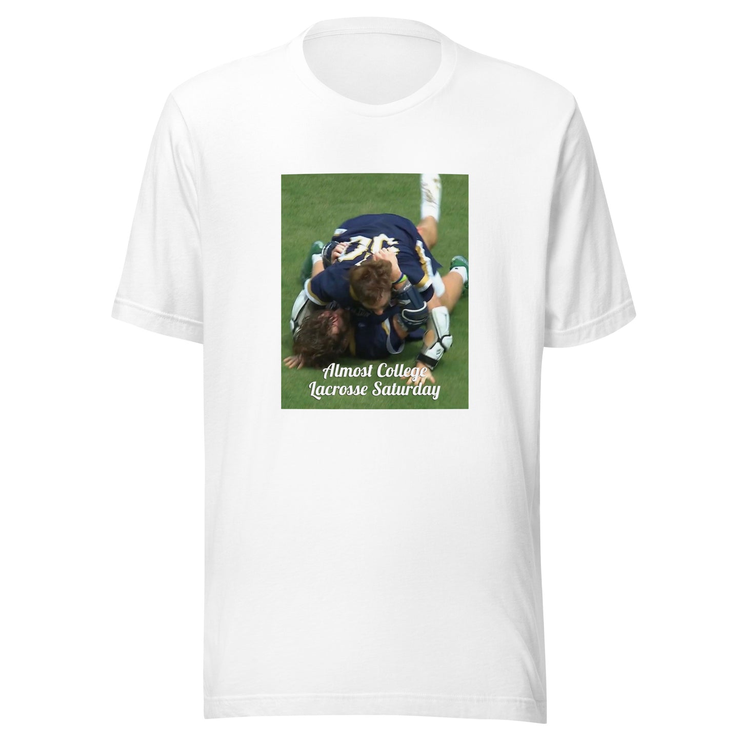 Adult No Context Lacrosse B+C T-shirt