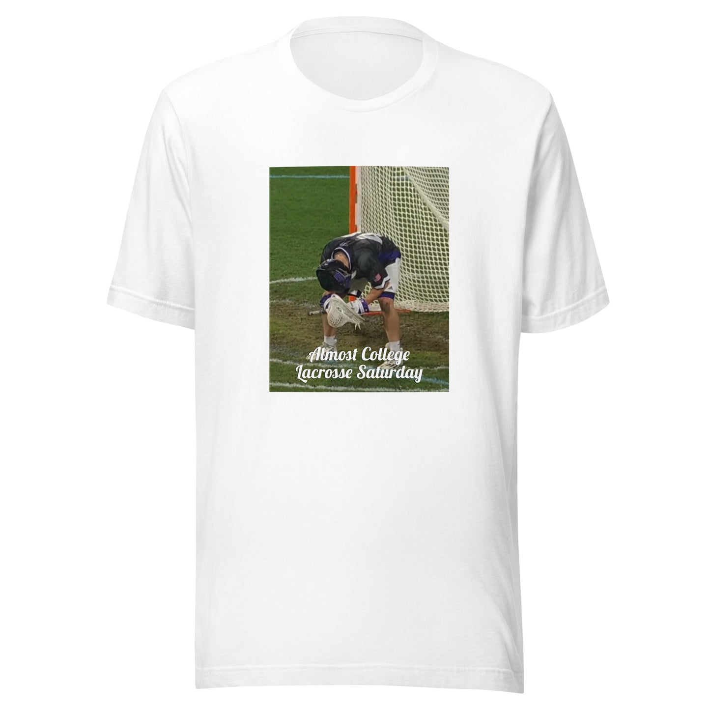 Adult No Context Lacrosse B+C T-shirt