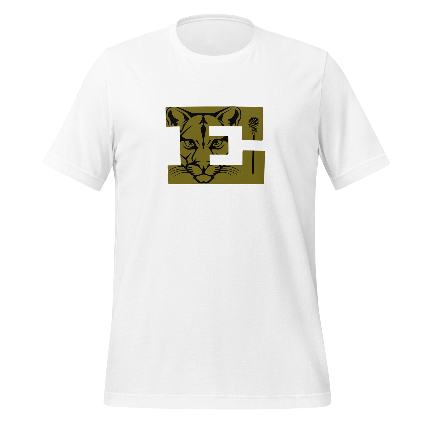 Adult Evergreen High School Lacrosse Bella + Canvas T-shirt