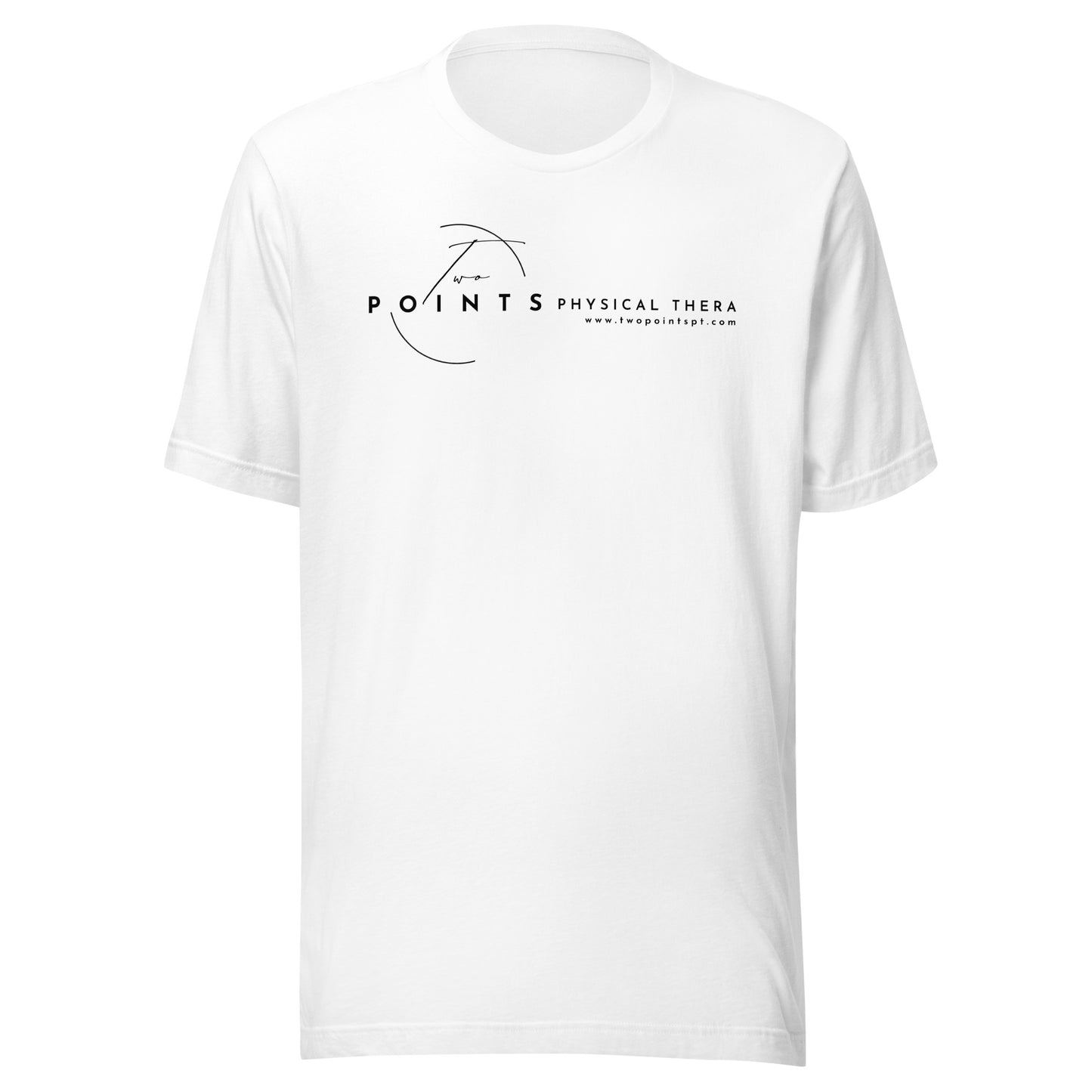 Adult Two Points Physical Therapy Bella + Canvas T-Shirt