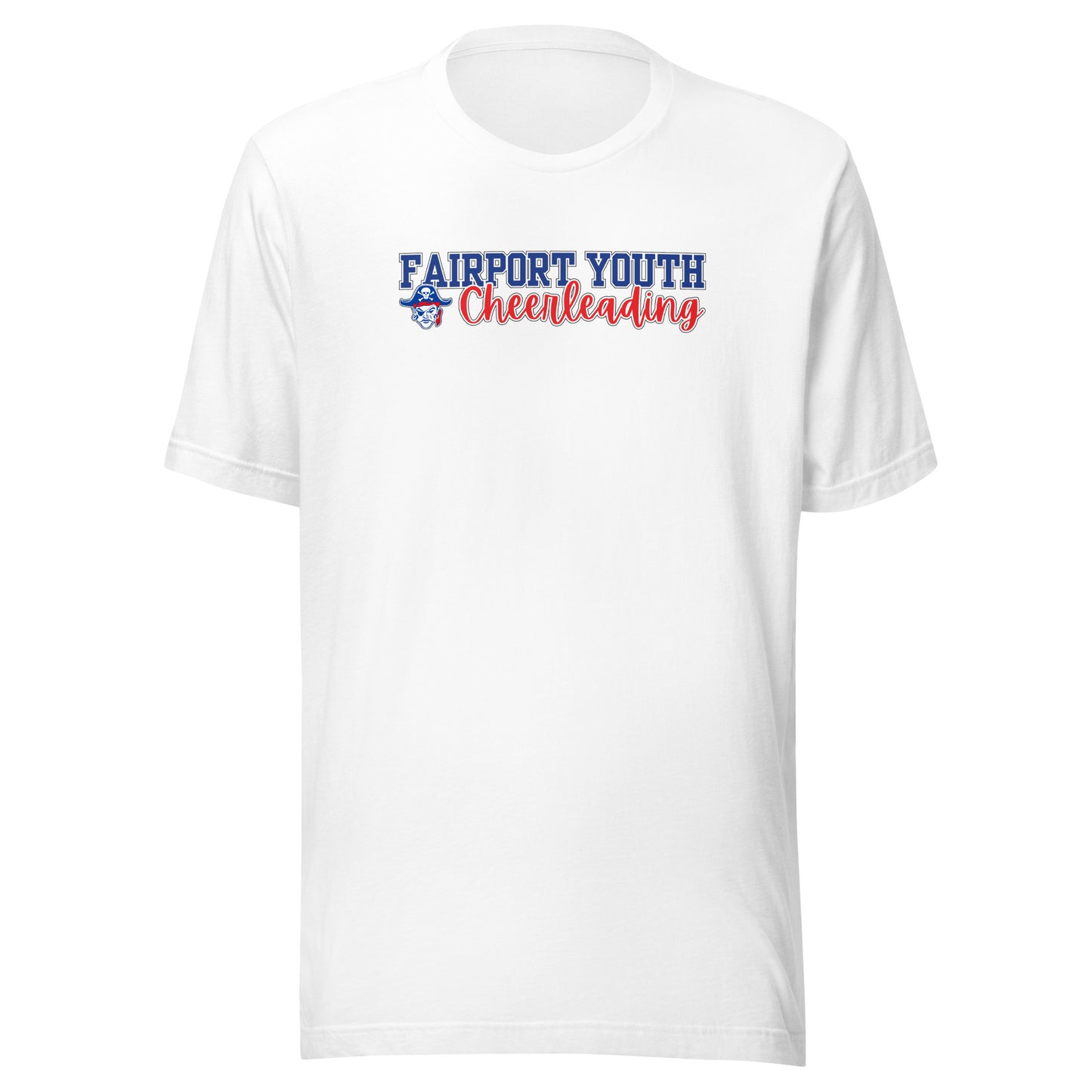 Adult Fairport Football and Cheer Bella + Canvas T-shirt