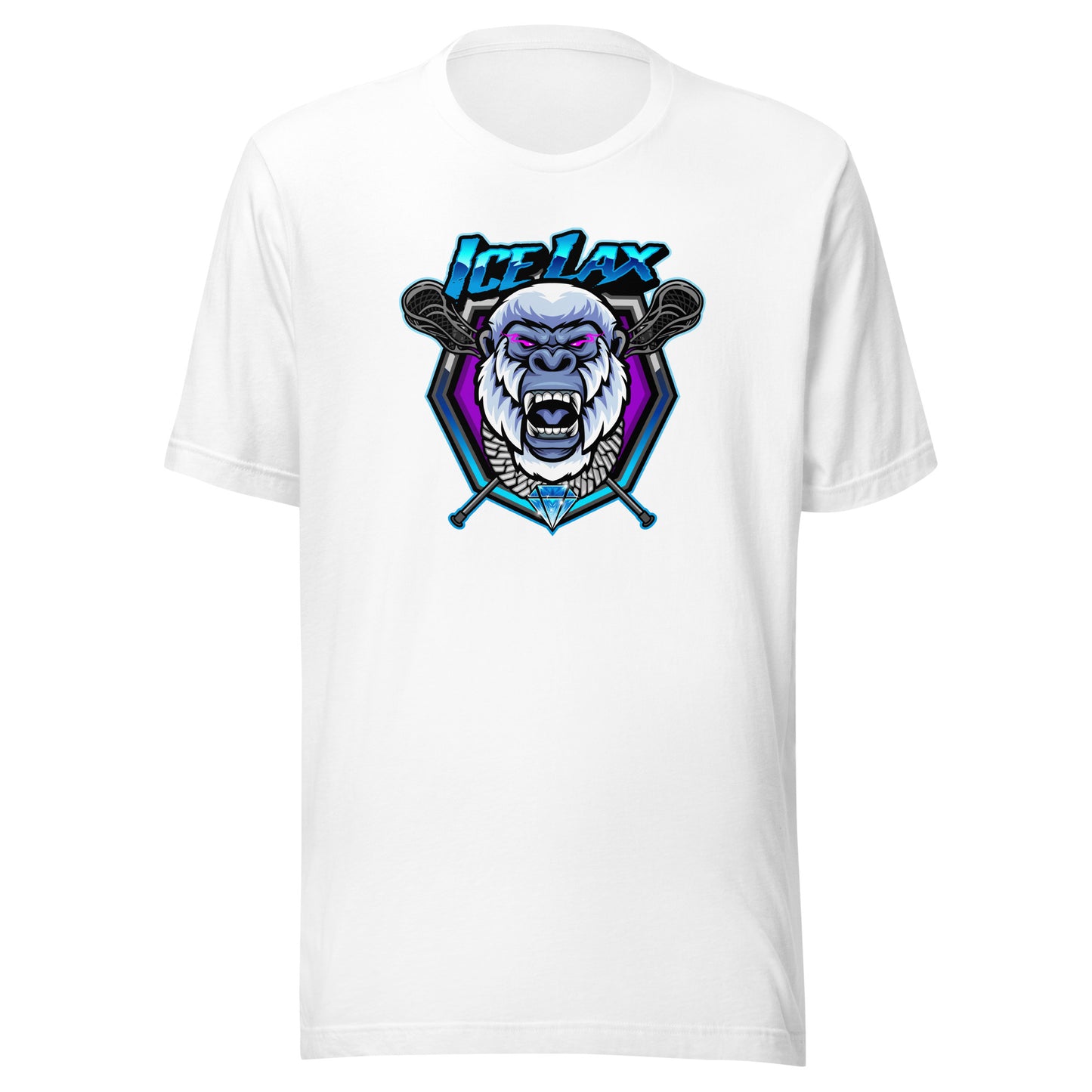 Adult ICE LAX Bella + Canvas T-shirt