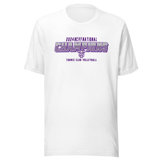 Adult UST Club Volleyball Bella + Canvas T-shirt | Champs