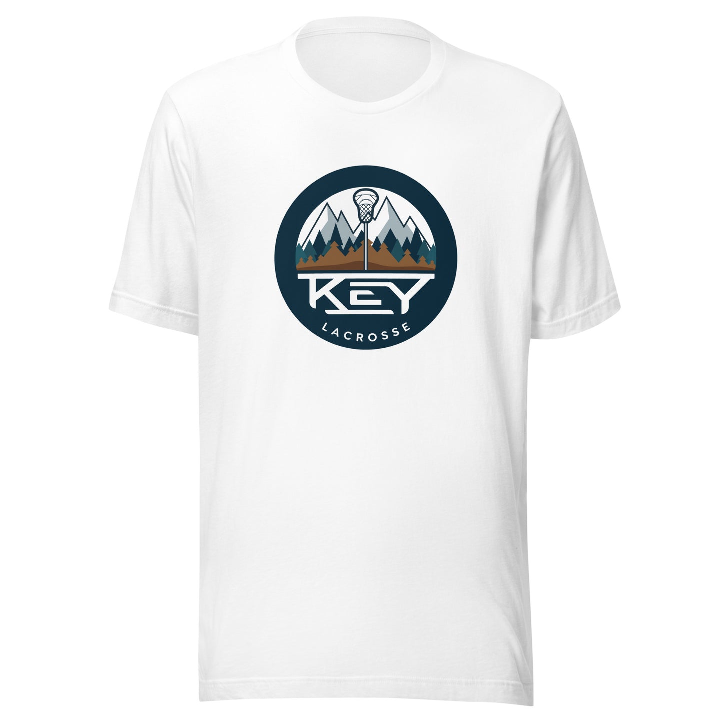 Adult Key Lacrosse Bella + Canvas T-shirt