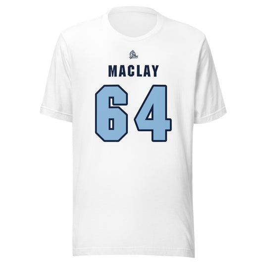 Adult Maclay Football Bella + Canvas T-shirt | Personalized