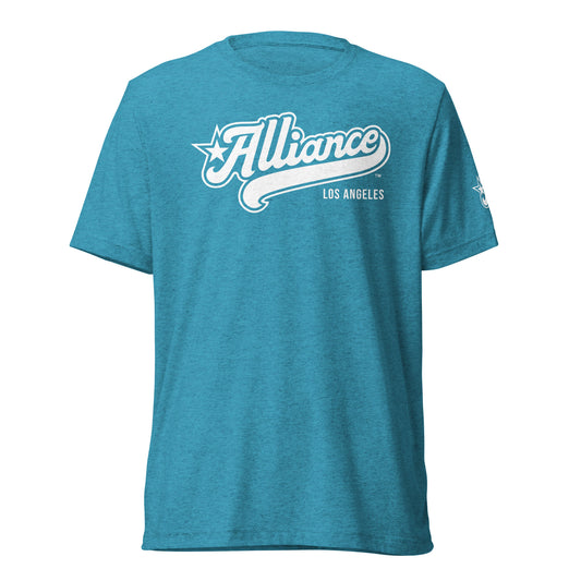 Adult LA Alliance Lacrosse Bella + Canvas Tri-Blend T-Shirt