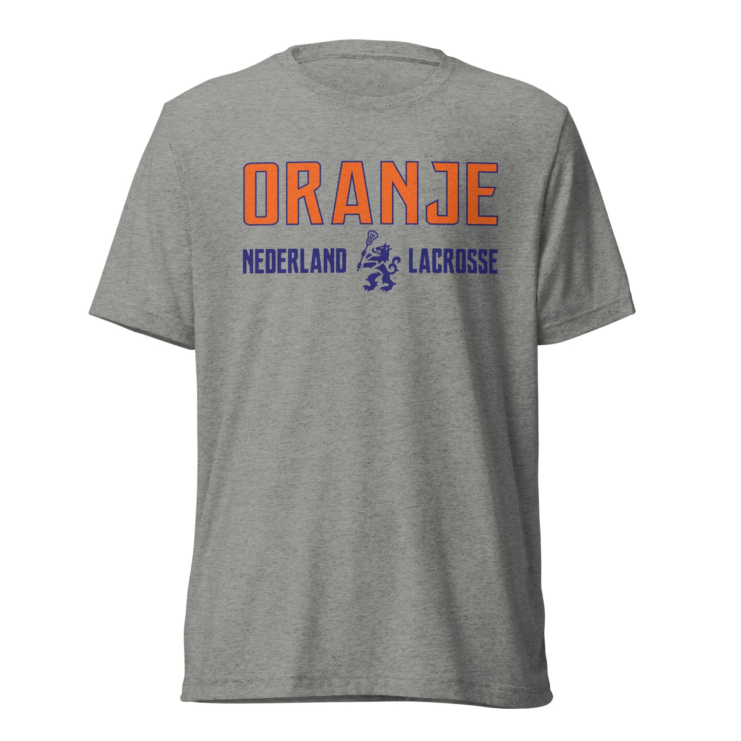 Adult Netherlands Lacrosse Bella + Canvas Tri-blend T-shirt