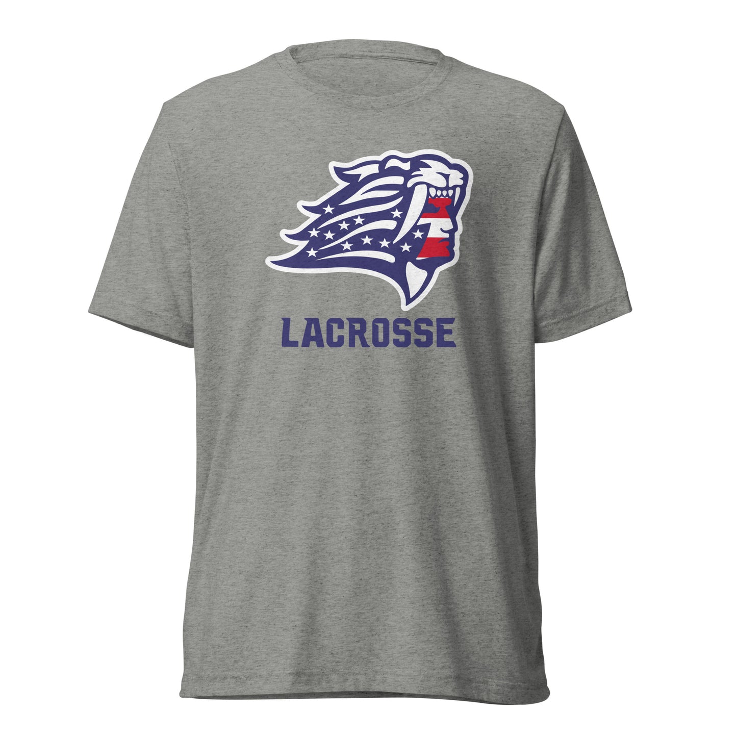 Adult Kuna Lacrosse USA Bella + Canvas Tri-Blend T-Shirt