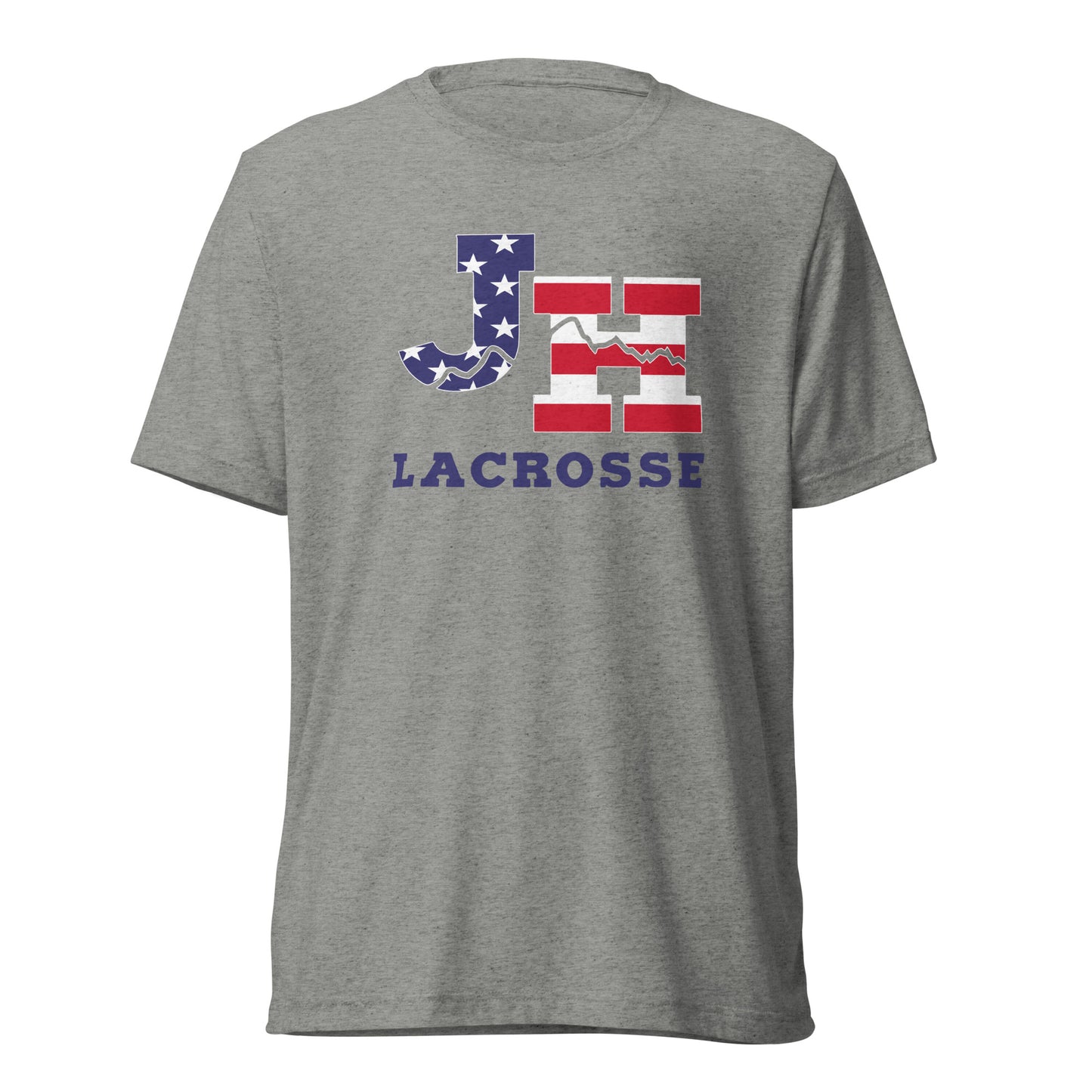 Adult Jackson Hole Lacrosse USA Bella + Canvas Tri-Blend T-Shirt