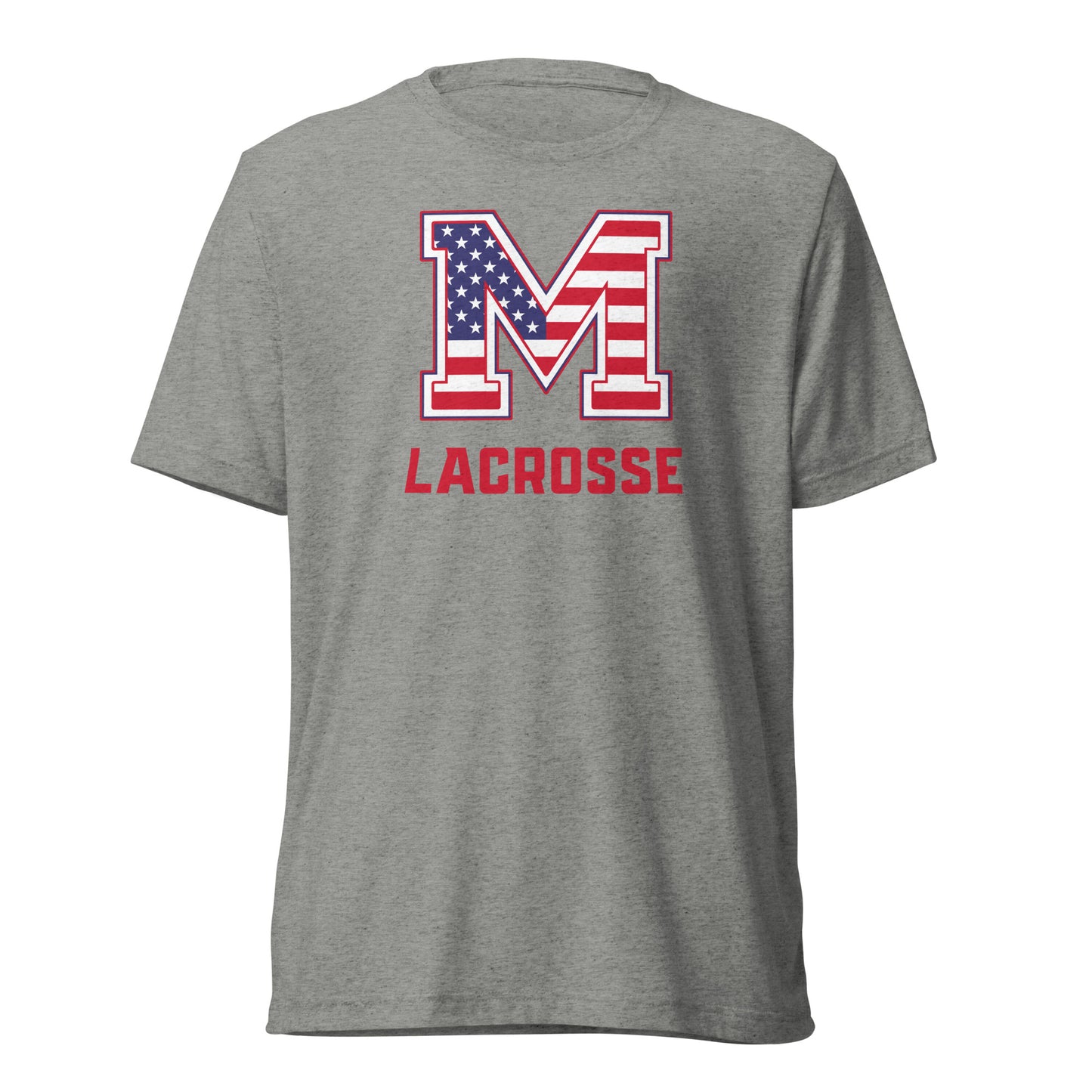 Adult Maryville Lacrosse USA Bella + Canvas Tri-Blend T-Shirt
