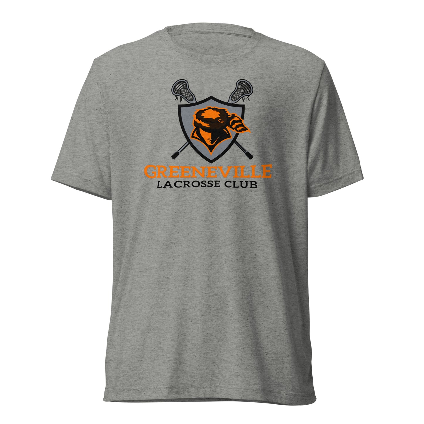 Adult Greeneville Lacrosse Bella + Canvas Tri-Blend T-Shirt