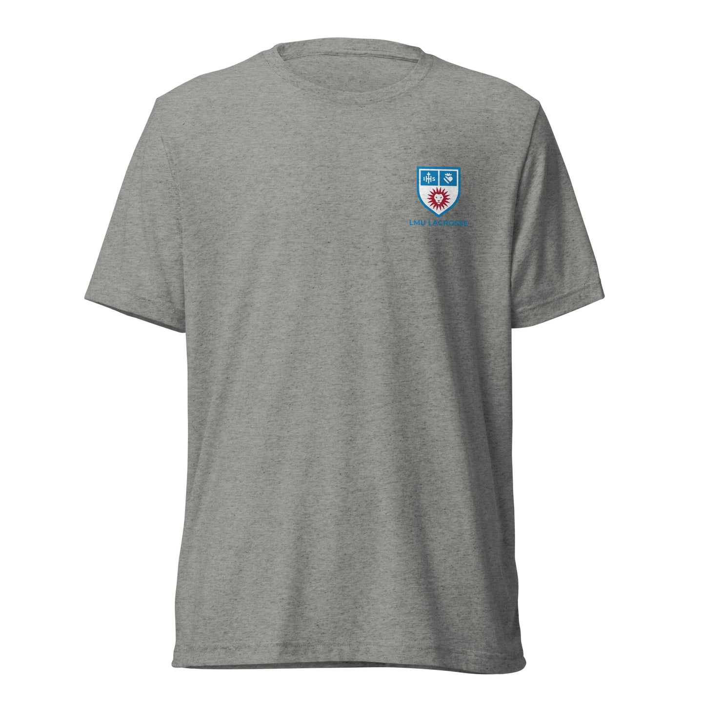 Adult LMU Lacrosse Bella + Canvas Tri-blend Tee