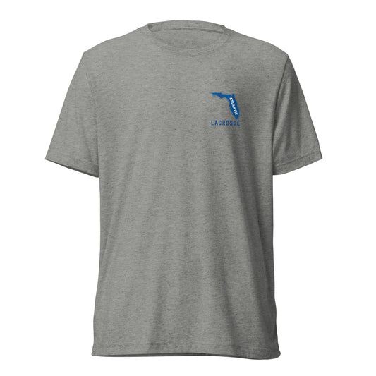 Adult FAU Lacrosse Bella + Canvas Tri-Blend Tee