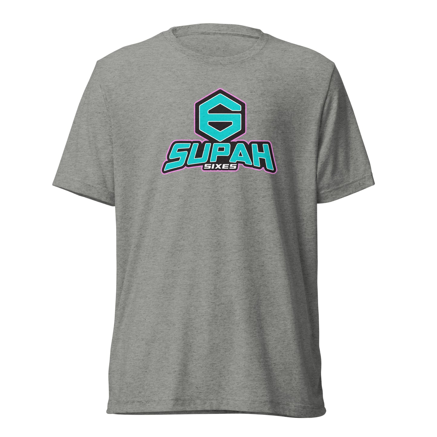 Adult Supah Sixes Bella + Canvas Tri-Blend T-Shirt