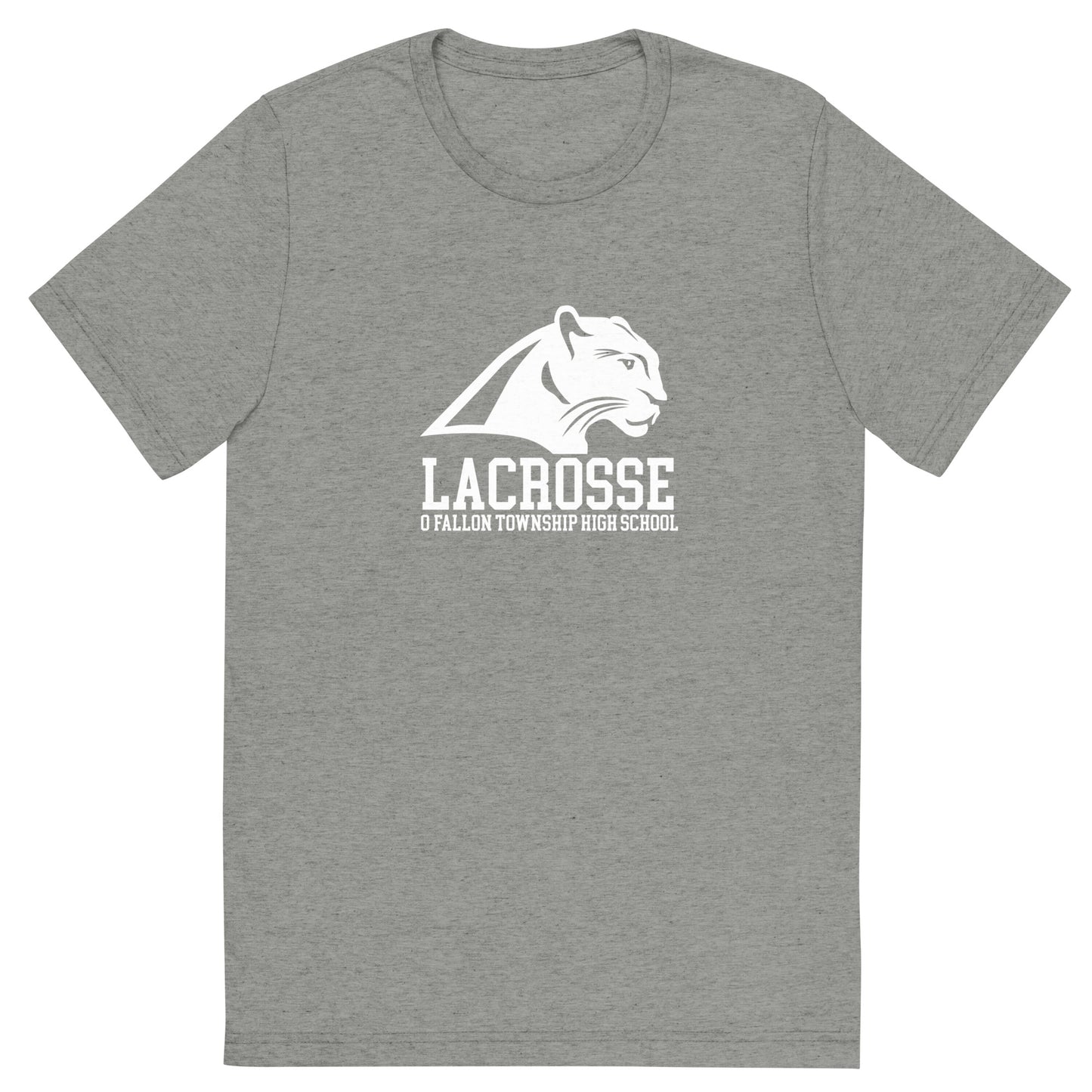 Adult O'Fallon Lacrosse Bella + Canvas Tri-Blend T-Shirt