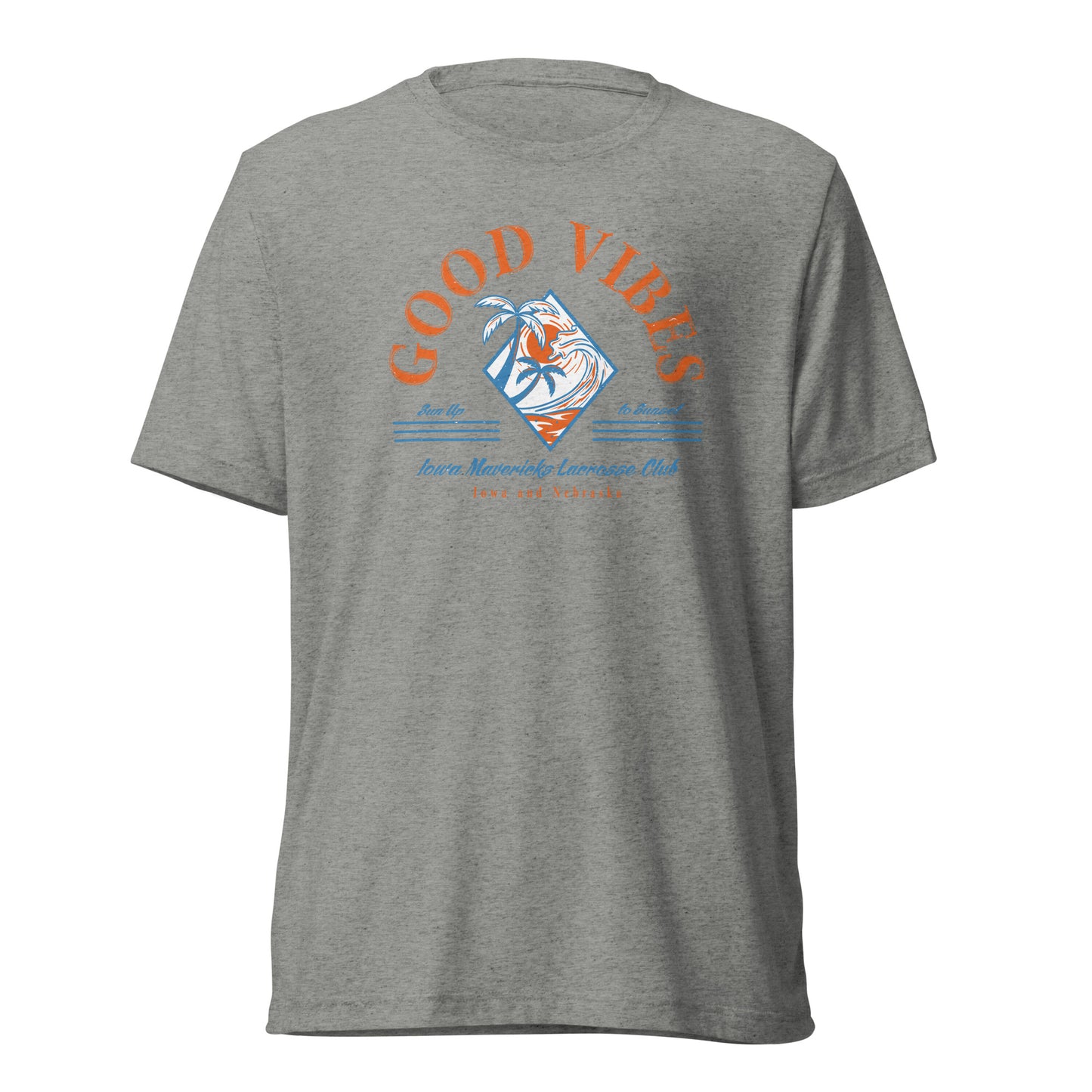 Adult Iowa Mavericks Bella + Canvas Tri-Blend T-shirt