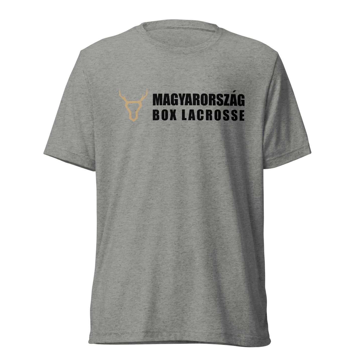 Adult Hungary Box Lacrosse 2024 Tri-Blend Shirt - Personalized