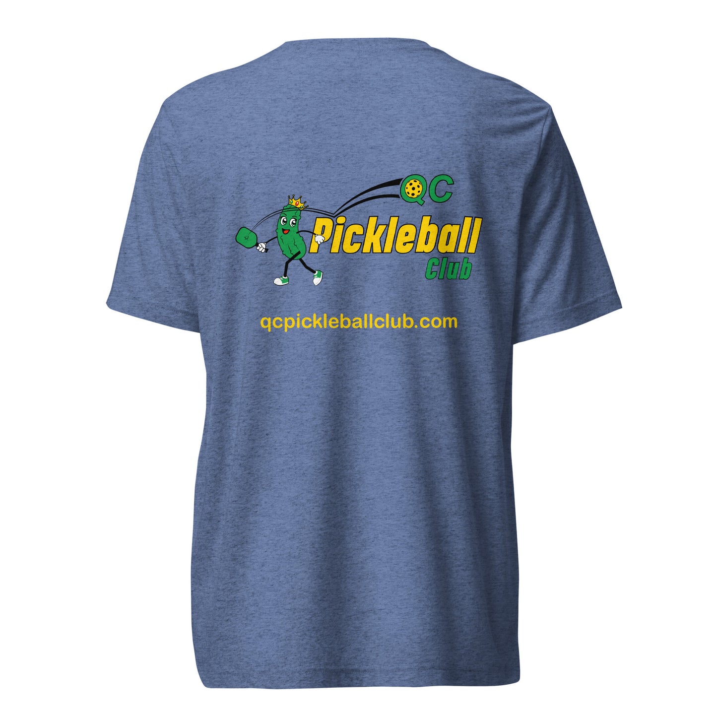 Adult QC Pickleball Bella + Canvas Tri-Blend T-Shirt