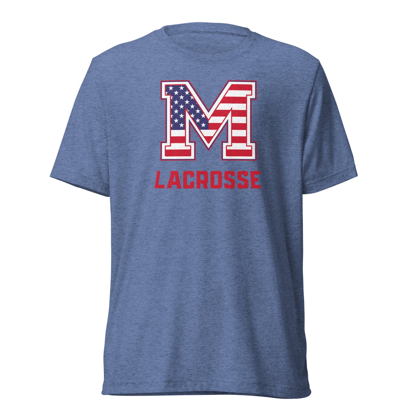 Adult Maryville Lacrosse USA Bella + Canvas Tri-Blend T-Shirt