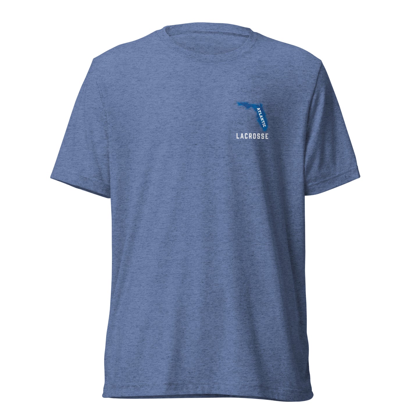 Adult FAU Lacrosse Bella + Canvas Tri-Blend Tee