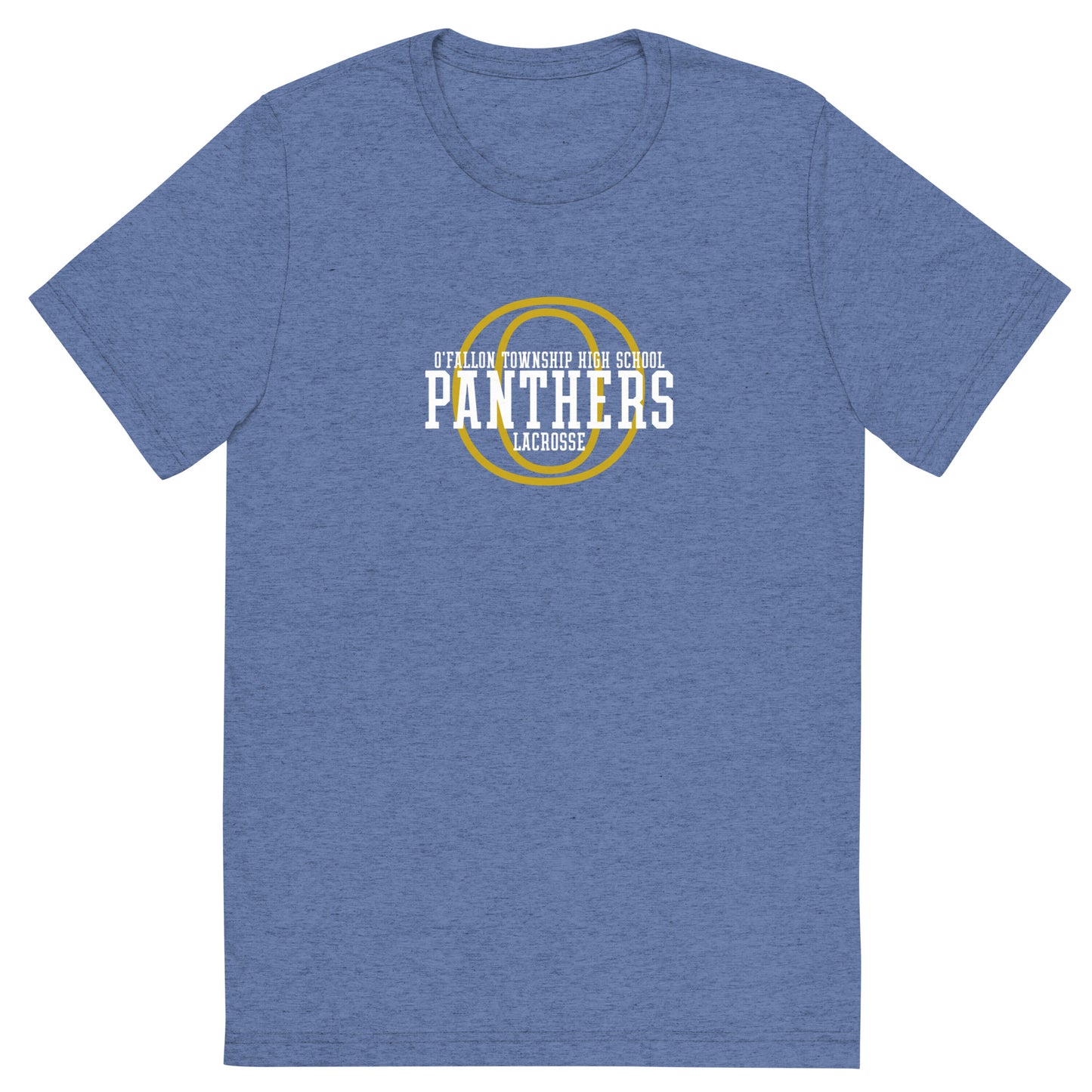 Adult O'Fallon Lacrosse Bella + Canvas Tri-Blend T-Shirt