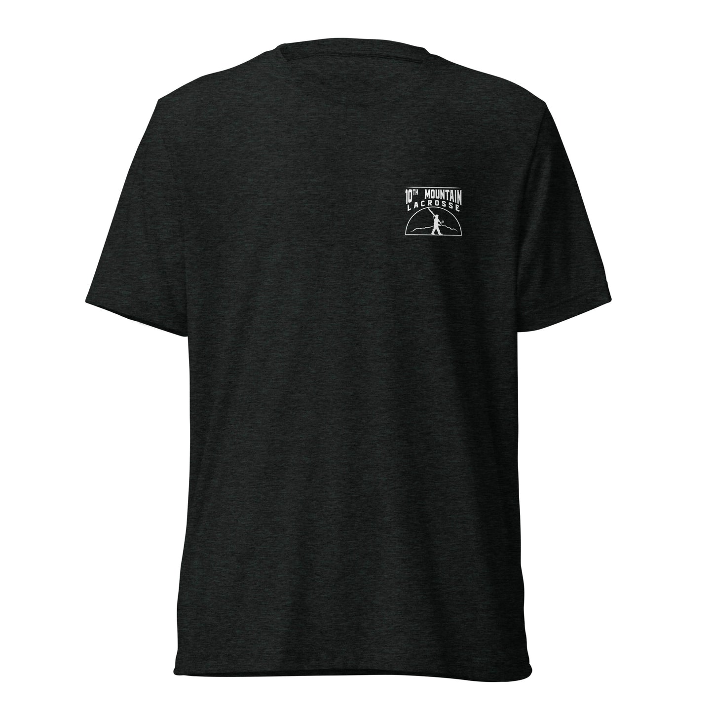 Adult 10th Mountain Lacrosse Bella + Canvas Tri-Blend T-Shirt