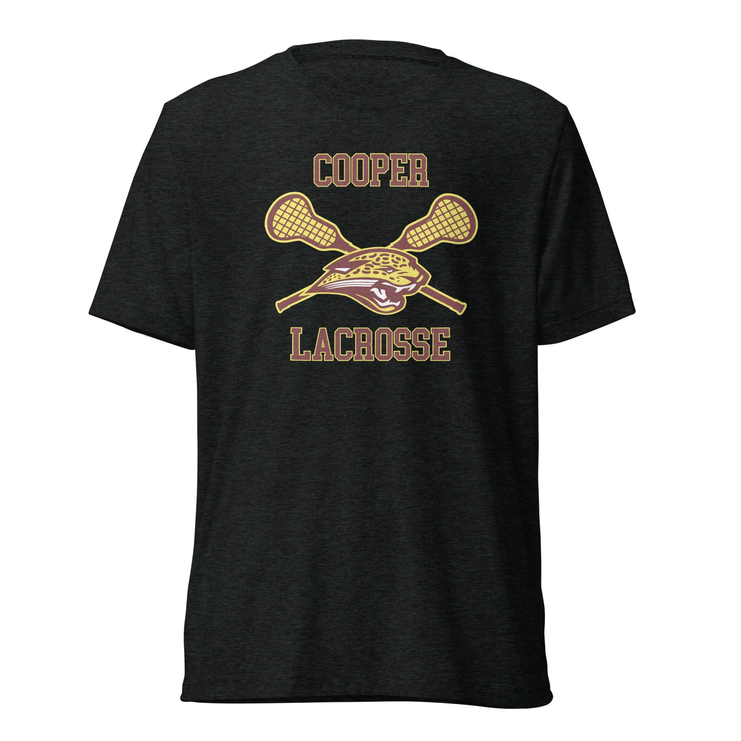 Adult Cooper Lacrosse Bella + Canvas Tri-Blend T-Shirt