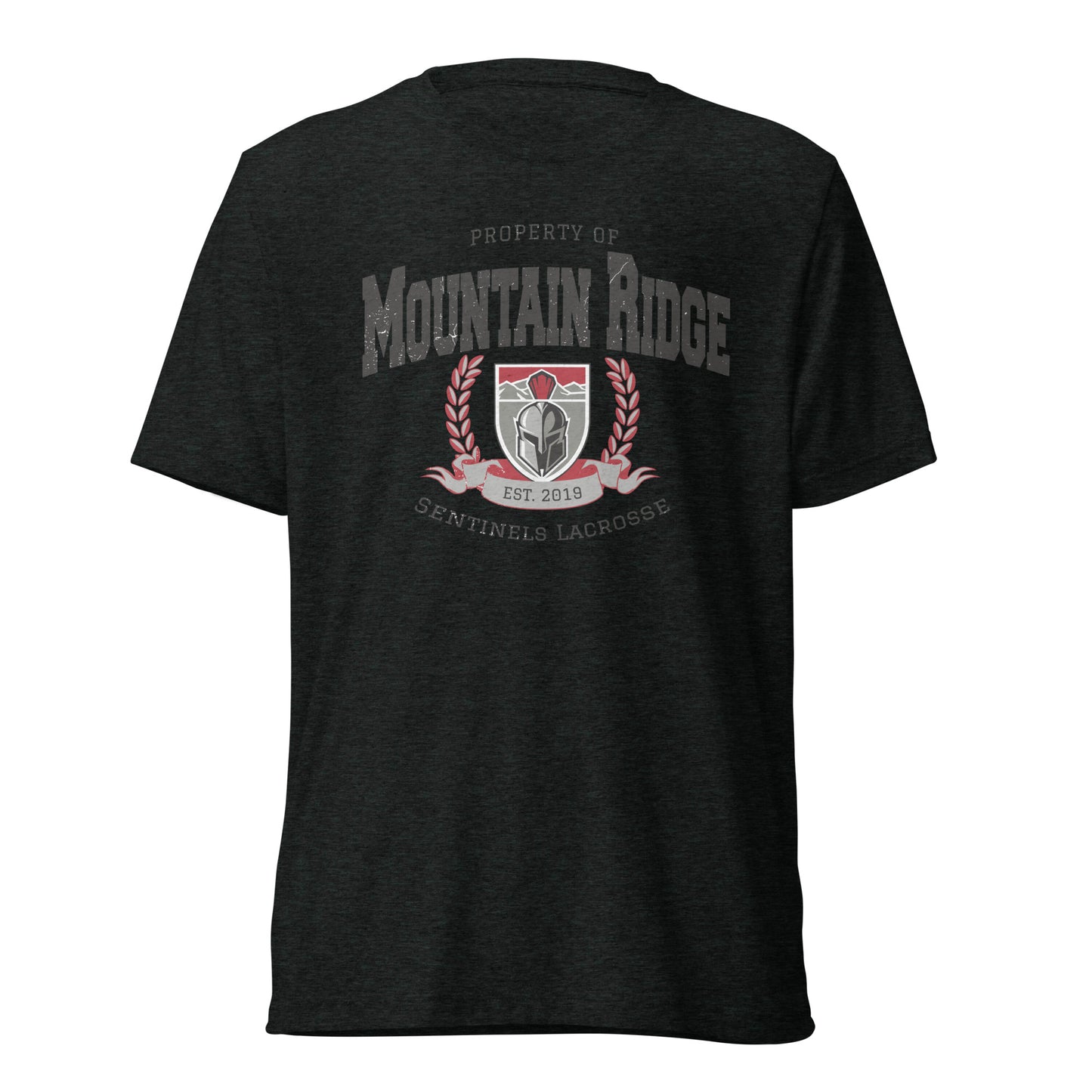 Adult Mountain Ridge Lacrosse Bella+Canvas Tri-Blend T-shirt