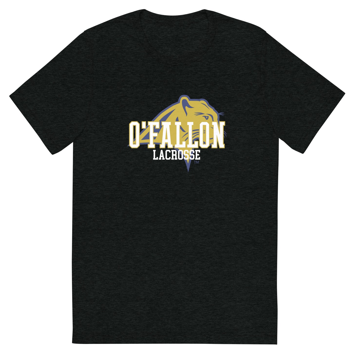 Adult O'Fallon Lacrosse Bella + Canvas Tri-Blend T-Shirt