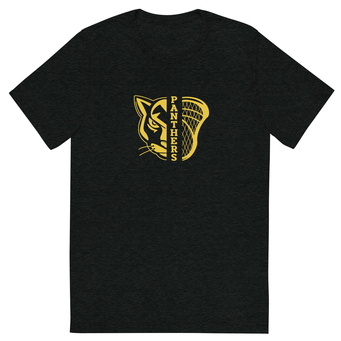 Adult Panthers Lacrosse Bella + Canvas Tri-Blend T-Shirt