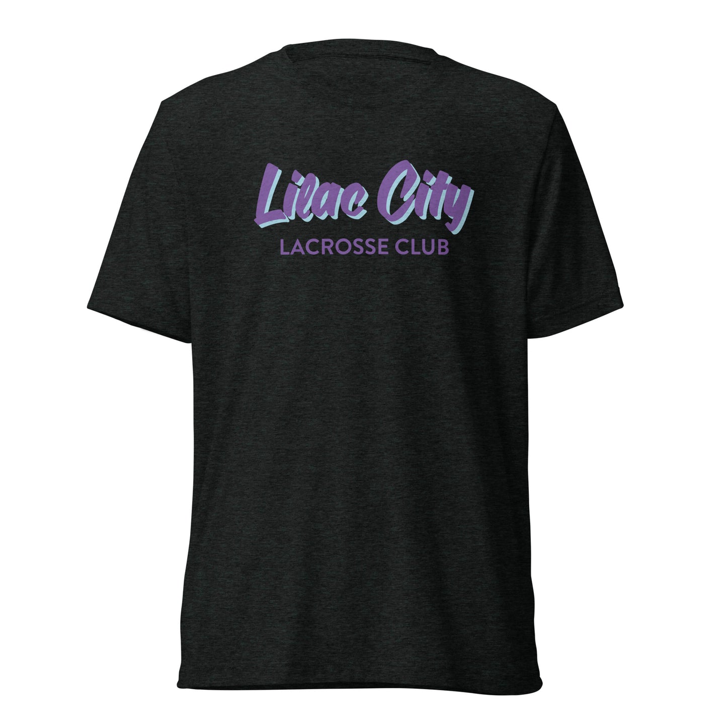 Adult Lilac City Lacrosse Bella + Canvas Tri-Blend T-shirt