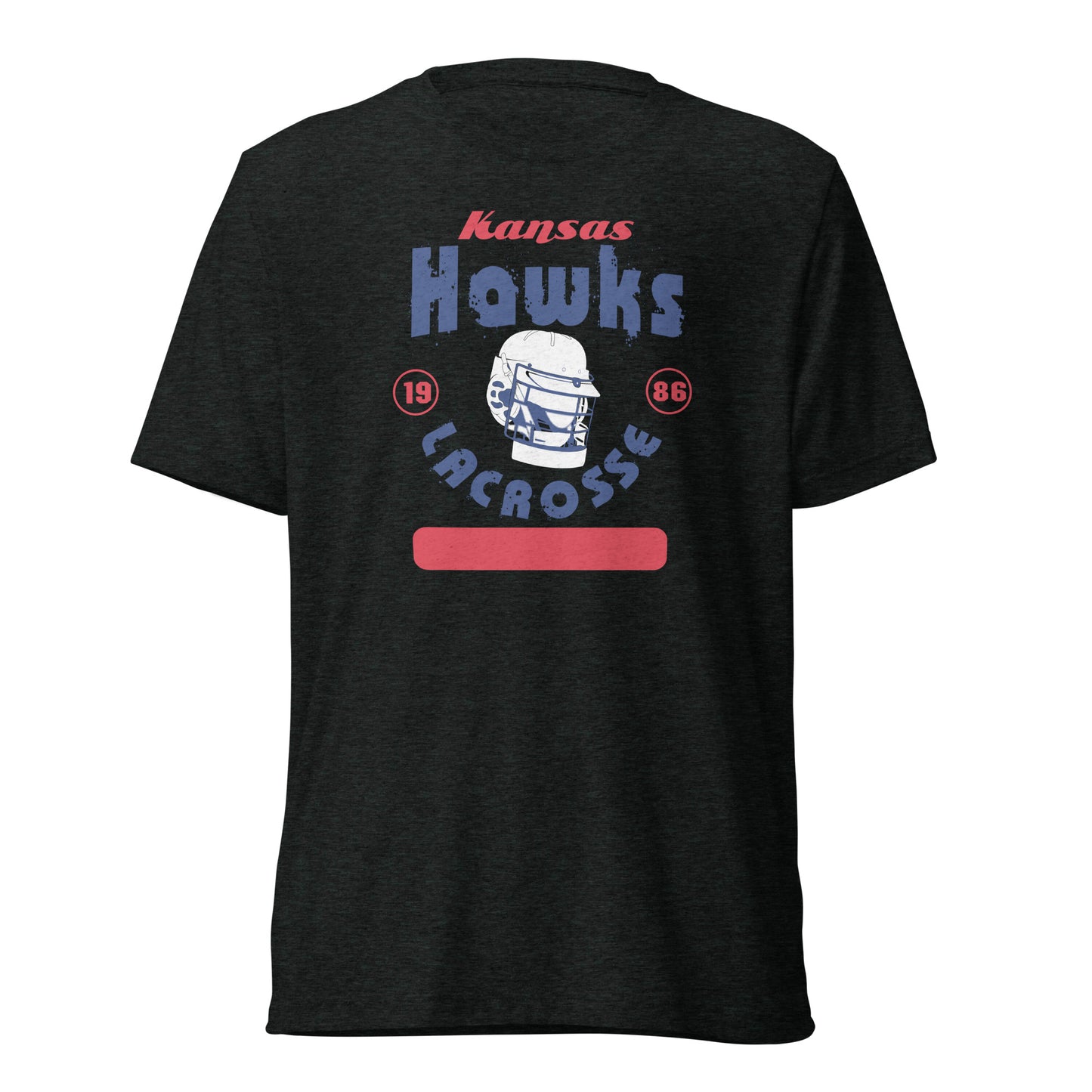 Adult KU Club Lacrosse Bella + Canvas Tri-Blend T-Shirt