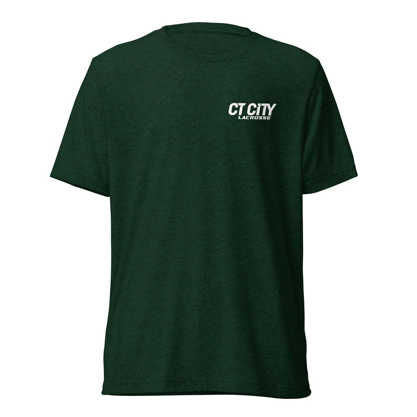 Adult CT City Lacrosse Bella + Canvas Tri-Blend T-Shirt