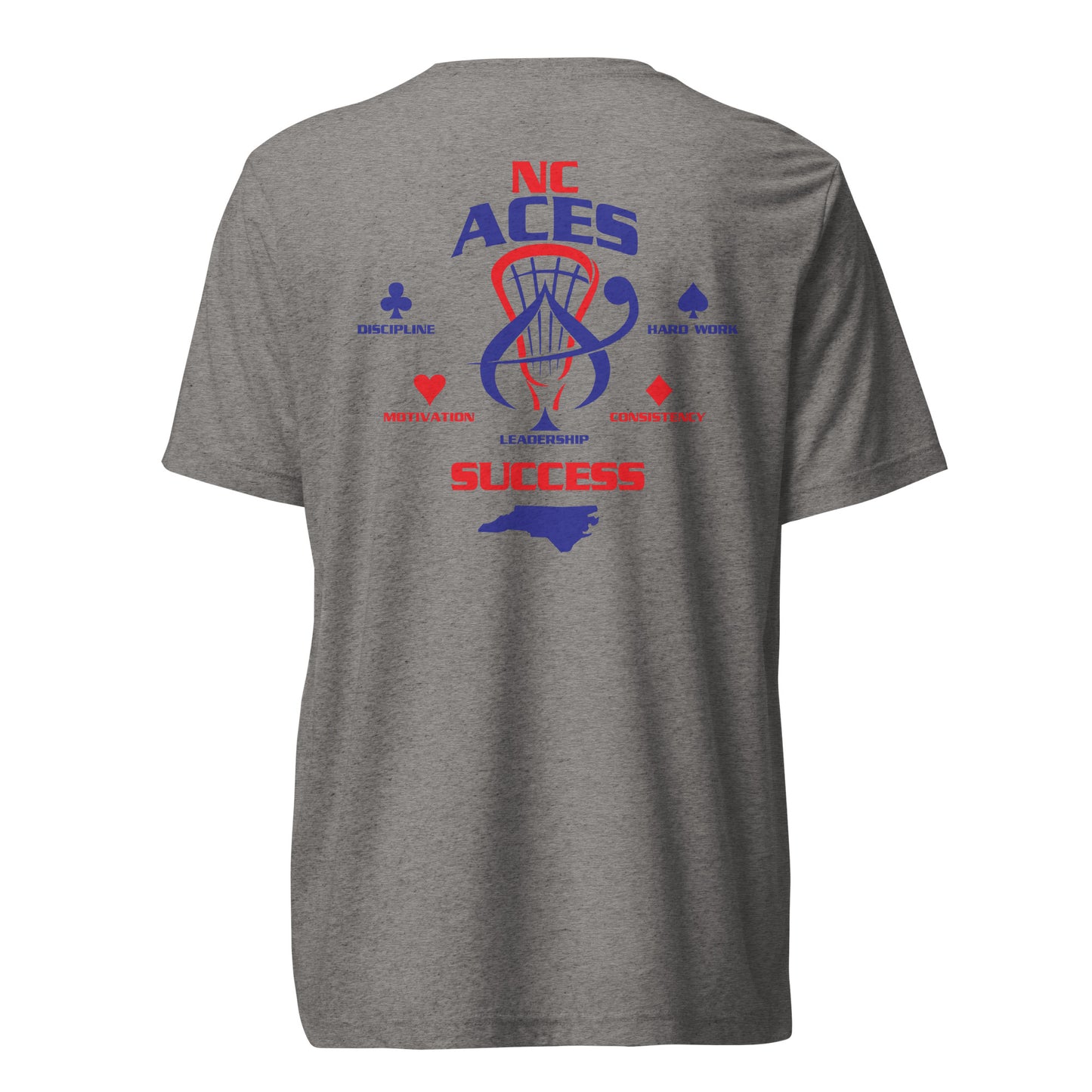 Adult NC Aces Bella + Canvas Tri-Blend T-Shirt